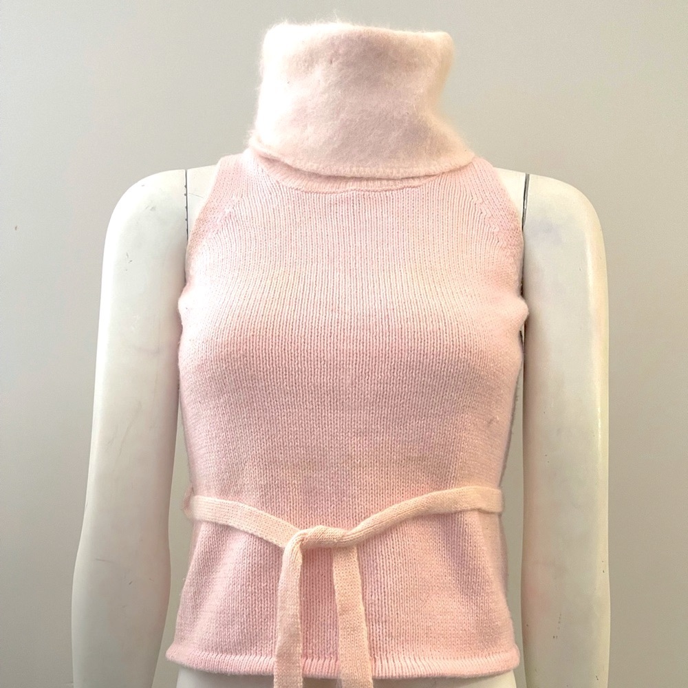 Chick turtle neck pink top (S)